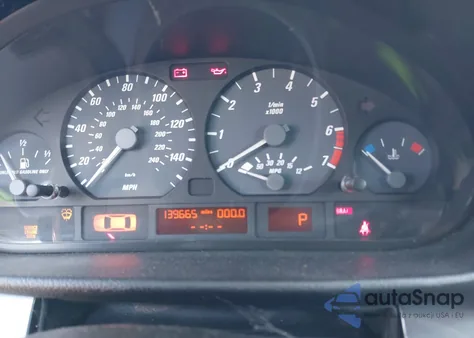 2001 BMW 325Ci из США, поврежденный, VIN WBABS33421JY50546